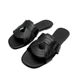 Clergerie Ivory Leather Sandal