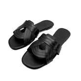 Clergerie Ivory Leather Sandal