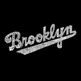 LA Pop Art Men's Premium Blend Word Art T-shirt - Brooklyn Neighborhoods