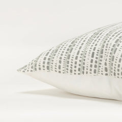 Rizzy Home Transitional Ivory Decorative Pillow Cover 20" x 20"