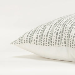 Rizzy Home Transitional Ivory Decorative Pillow Cover 20" x 20"