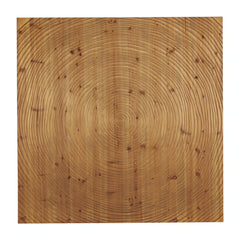 Wood Geometric Handmade Spiral Home Wall Decor - Brown - Roche River Decor