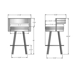 Amisco Browser Swivel Counter Stool