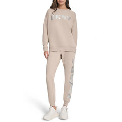 DKNY Sport Foil Logo Crewneck Sweater
