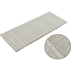 Luxurious Woven Cotton Kitchen Runner Mat Rug - Anti-Fatigue, Anti-Skid, Cushioned - 18''x48''