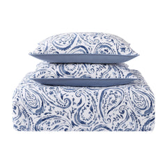 Oceanfront Resort Indienne Paisley Cotton Duvet Cover 3-piece Set