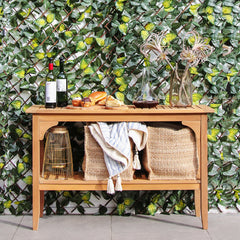 Cambridge Casual Leon Teak Outdoor Console Table