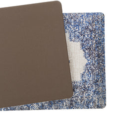 World Rug Gallery Distressed Medallion Cushioned Anti-Fatigue Mat