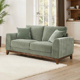 Furniture of America Lurek Mid Century Modern Chenille Loveseat