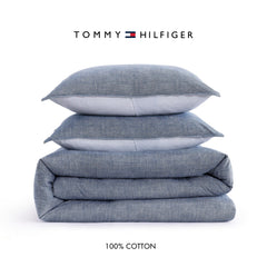 Tommy Hilfiger Classic Texture Cotton Duvet Cover Set