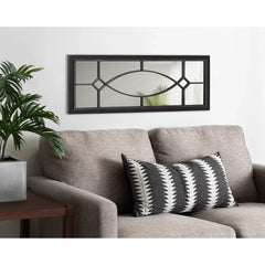 Kate and Laurel Bakersfield Wood Framed Mirror