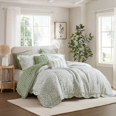 Madison Park Darcy 5 Piece Print Comforter Set