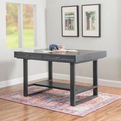 Linon Wilson Grey Wooden 7-Piece Counter Height Dining Set