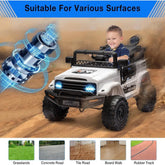 24v Kids Electric Ride-on Car 2-Seater, Off-Road Vehicle