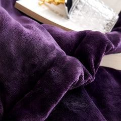 The Original Plush - Coma InducerĀ® Oversized Comforter Set - Midnight Purple