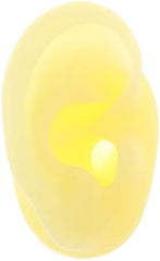 1Pc Silicone Ear Model Practice Piercing Tools Ear Studs Shows Holders for Body Shows (Color : Yellow Right Ear)