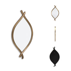 Signature Design by Ashley Bartner Gold Accent Mirror - 18.11" W x 1.25" D x 36.02" H