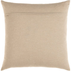 Sachine Modern Oatmeal and Black Cotton Throw Pillow