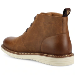 Vance Mens Stratton Medium and Wide Width Plain Toe Casual Chukka Boot