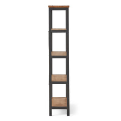 Winsten Industrial Wood/ Metal Bookcase by Christopher Knight Home