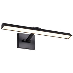Hazel 2 Foot LED Picture Light 3 CCT Selectable Black Finish Acrylic Lens