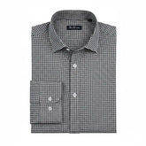 Ben Sherman Men's Check Wrinkle-Resistant Dress Shirt - Regular Fit
