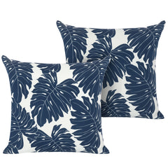 Outdoor Patio Water-Resistant Throw Pillows Set of 2