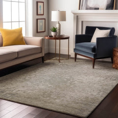 Premium Washable Super Soft Solid Imprints Mayfield Rug