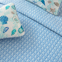 Linery & Co. Coastal Microfiber Quilt Set With Shams