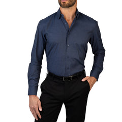 Vince Camuto Men's Diamond Stretch Dress Shirt - Slim Fit
