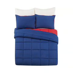 Urban Playground Peyton Blue/Red Comforter Set