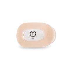 TELETIES - Small Flat Round Clip - Strong Grip, Bendable Teeth, Comfortable Curved Design - For Lying Down, Yoga, Driving & More - Ideal for Thin-Medium Hair - For All Hair Textures - Tortoise