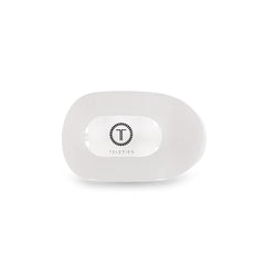 TELETIES - Small Flat Round Clip - Strong Grip, Bendable Teeth, Comfortable Curved Design - For Lying Down, Yoga, Driving & More - Ideal for Thin-Medium Hair - For All Hair Textures - Tortoise