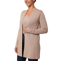 Cyrus Knit Open-Front Cardigan