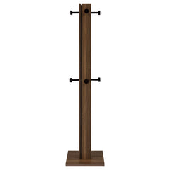 Rawlins Walnut Engineered Wood Coat Rack