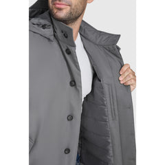 Cole Haan Men's Hooded Raincoat