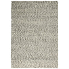 Calvin Klein Riverstone Modern Textured Loop Solid Wool Area Rug