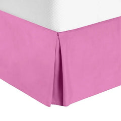 Nestl Luxury Pleated King Size 14 inch Drop Bed Skirt