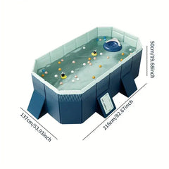 2.1pvc Inflatable Folding Swimming Pool