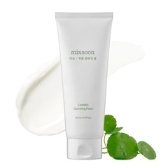 mixsoon Cleansing Set - Centella Foam 5.07 Fl. Oz / 150ml & Bean Oil 6.59 Fl. Oz / 195ml (Double Cleansing Set) Korean Glass Skin Care