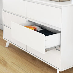 Max and Lily Scandinavian 6 Drawer Dresser