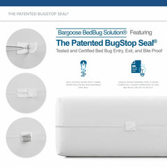 Zippered Sofa Sleeper Mattress Protector, Elite Bed Bug, Dust Mite and Waterproof Mattress Encasing for Pullout Couch, 6" Deep