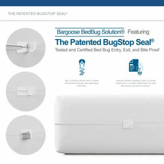 Zippered Sofa Sleeper Mattress Protector, Elite Bed Bug, Dust Mite and Waterproof Mattress Encasing for Pullout Couch, 6" Deep