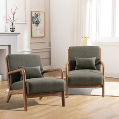 Aston Modern Solid wood Accent Chair for Living Room