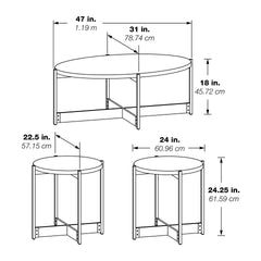 3-piece Occasional Table Set