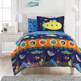 Dream Factory Submarine Microfiber Bed in a Bag with Sheet Set