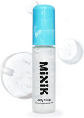 MIXIK Jelly Toner Spray for Face - Skincare Mist, Alcohol-Free Facial Toner for Hydrating, Made of Rose Water, Avocado Oil, Blue Agave Extract (30 ml (1.0 fl oz) Travel Size)