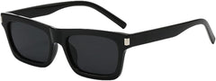 Fashion Frame Simple Sunglasses Personalized Rice Nail High-end Sense Women's Retro Outdoor Travel