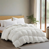 Heavyweight Extra Warmth White Goose Feather Down Fiber Duvet Comforter Insert