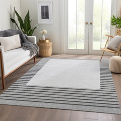 Premium Washable Super Soft Modern Frames Mayfield Rug